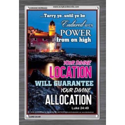 YOU DIVINE LOCATION   Printable Bible Verses to Framed   (GWANCHOR6422)   