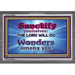 SANCTIFY   Frame Scriptural Wall Art   (GWANCHOR6508)   