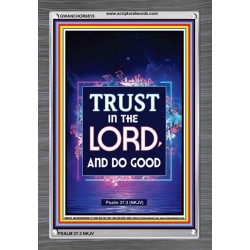 TRUST IN THE LORD   Bible Scriptures on Forgiveness Frame   (GWANCHOR6515)   "25x33"