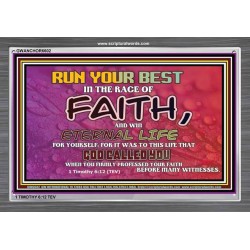 WIN ETERNAL LIFE   Inspiration office art and wall dcor   (GWANCHOR6602)   