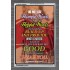 WATCH YOUR WORDS   Bible Scriptures on Love Acrylic Glass Frame   (GWANCHOR6651)   "25x33"