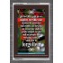 A MIGHTY TERRIBLE ONE   Bible Verse Frame for Home Online   (GWANCHOR724)   "25x33"