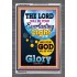 YOUR GOD WILL BE YOUR GLORY   Framed Bible Verse Online   (GWANCHOR7248)   "25x33"