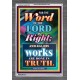 WORD OF THE LORD   Contemporary Christian poster   (GWANCHOR7370)   
