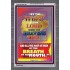 WORD OF THE LORD   Framed Hallway Wall Decoration   (GWANCHOR7384)   "25x33"