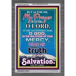 THE TRUTH OF YOUR SALVATION   Bible Verses Frame for Home Online   (GWANCHOR7444)   