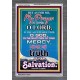 THE TRUTH OF YOUR SALVATION   Bible Verses Frame for Home Online   (GWANCHOR7444)   