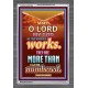YOUR WONDERFUL WORKS   Scriptural Wall Art   (GWANCHOR7458)   