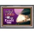 WAIT ON THE LORD   Framed Bible Verses   (GWANCHOR7570)   "33x25"