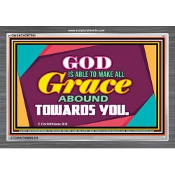 ABOUNDING GRACE   Printable Bible Verse to Framed   (GWANCHOR7591)   