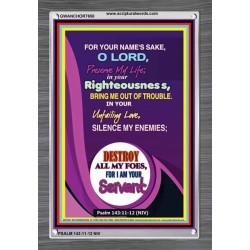 UNFAILING LOVE   Scripture Art Prints   (GWANCHOR7650)   "25x33"