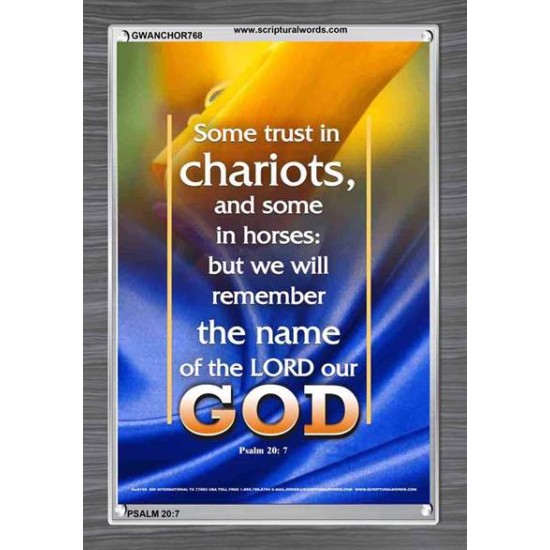 TRUST IN THE LORD   Christian Quote Frame   (GWANCHOR768)   