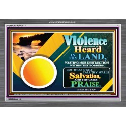 SALVATION   Scriptural Framed Signs   (GWANCHOR7817)   