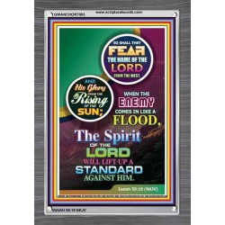 THE SPIRIT OF THE LORD   Contemporary Christian Paintings Frame   (GWANCHOR7883)   