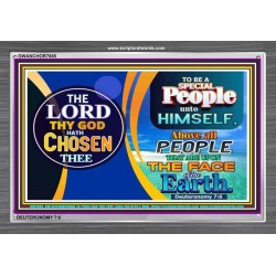 BE A SPECIAL PEOPLE   Scriptural Portrait Acrylic Glass Frame   (GWANCHOR7885)   