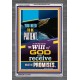 THE WILL OF GOD   Inspirational Wall Art Wooden Frame   (GWANCHOR8000)   