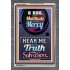 TRUTH OF THY SALVATION   Framed Bible Verses   (GWANCHOR8017)   "25x33"