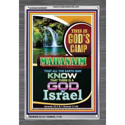 THERE IS A GOD IN ISRAEL   Bible Verses Framed for Home Online   (GWANCHOR8057)   