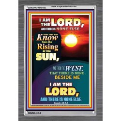 THE RISING OF THE SUN   Acrylic Glass Framed Bible Verse   (GWANCHOR8166)   