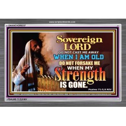 SOVEREIGN LORD   Framed Bible Verses Online   (GWANCHOR8337)   