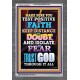 TRUST GOD AT ALL TIMES   Biblical Paintings Acrylic Glass Frame   (GWANCHOR8415)   