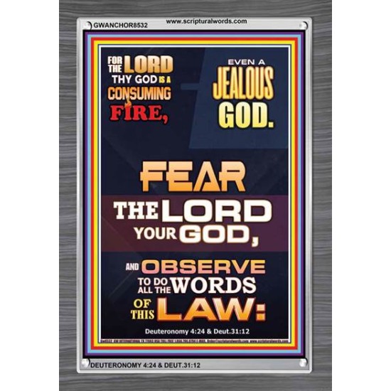 THE WORDS OF THE LAW   Bible Verses Framed Art Prints   (GWANCHOR8532)   