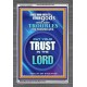 TRUST IN THE LORD   Framed Bible Verse   (GWANCHOR8573)   