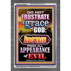 ABSTAIN FROM ALL APPEARANCE OF EVIL   Bible Scriptures on Forgiveness Frame   (GWANCHOR8600)   