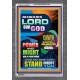 YAHWEH THE LORD OUR GOD   Framed Business Entrance Lobby Wall Decoration    (GWANCHOR8657)   