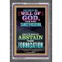 ABSTAIN FROM FORNICATION   Scripture Wall Art   (GWANCHOR8715)   "25x33"