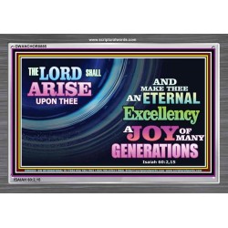 AN ETERNAL EXCELLENCY   Bible Verses Wall Art Acrylic Glass Frame   (GWANCHOR8885)   