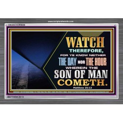 WATCH AND PRAY   Inspiration office art and wall dcor   (GWANCHOR9088)   "33x25"