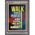 WALK BEFORE ME   Bible Verse Frames online   (GWANCHOR9129)   "25x33"