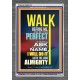 WALK BEFORE ME   Bible Verse Frames online   (GWANCHOR9129)   