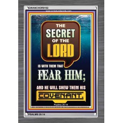THE SECRET OF THE LORD   Scripture Art Prints   (GWANCHOR9192)   