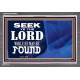 SEEK YE THE LORD   Bible Verses Framed for Home Online   (GWANCHOR9401)   