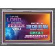 A STRETCHED OUT ARM   Bible Verse Acrylic Glass Frame   (GWANCHOR9482)   