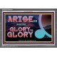 ARISE GO FROM GLORY TO GLORY   Inspirational Wall Art Wooden Frame   (GWANCHOR9529)   
