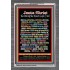NAMES OF JESUS CHRIST WITH BIBLE VERSES    Religious Art Acrylic Glass Frame   (GWANCHORJESUSCHRISTPORTRAIT)   "25x33"