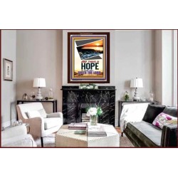 THERE IS HOPE IN THINE END   Contemporary Christian poster   (GWARISE4921)   