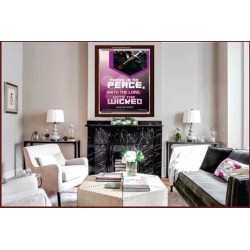 THERE IS NO PEACE    Framed Bedroom Wall Decoration   (GWARISE5304)   