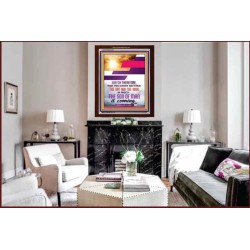 WATCH THEREFORE   Christian Framed Wall Art   (GWARISE5434)   "25x33"