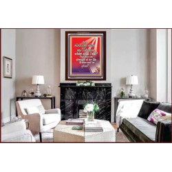THE LORD IS MY LIGHT   Contemporary Christian Paintings Acrylic Glass frame   (GWARISE6313)   