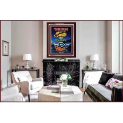 THE SUN SHALL NOT SMITE THEE   Christian Paintings Acrylic Glass Frame   (GWARISE6657)   