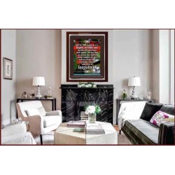 A MIGHTY TERRIBLE ONE   Bible Verse Frame for Home Online   (GWARISE724)   "25x33"