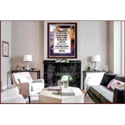 YOU SHALL NOT LABOUR IN VAIN   Bible Verse Frame Art Prints   (GWARISE730)   "25x33"