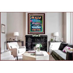 WORD OF THE LORD   Contemporary Christian poster   (GWARISE7370)   "25x33"