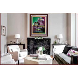 THE SPIRIT OF THE LORD   Contemporary Christian Paintings Frame   (GWARISE7883)   