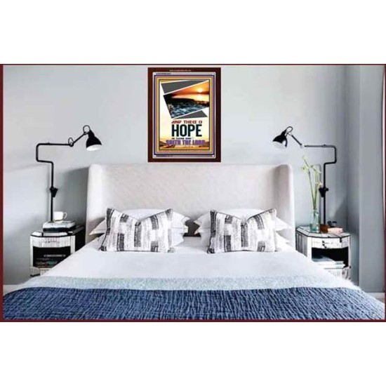 THERE IS HOPE IN THINE END   Contemporary Christian poster   (GWARISE4921)   