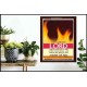 WALL OF FIRE ROUND ABOUT YOU   Bible Verses Poster   (GWARISE186)   